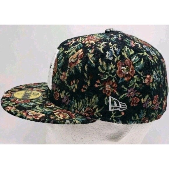 Kith Exclusive New Era X Astros Floral Tapestry Waldorf Fitted Hat Rare 7 3/8 - Picture 3 of 6